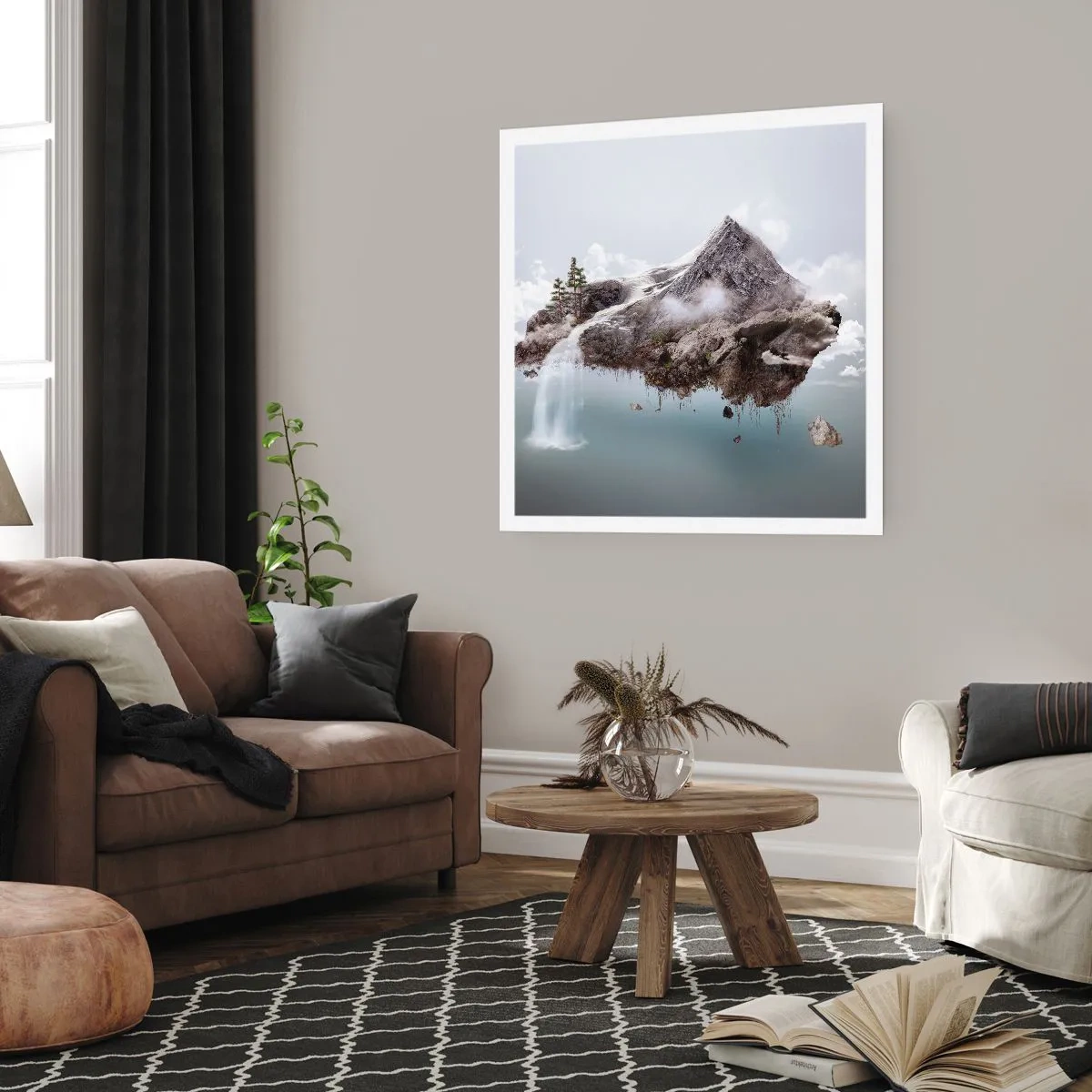 Plakat - Okiem surrealisty - 30x30 cm