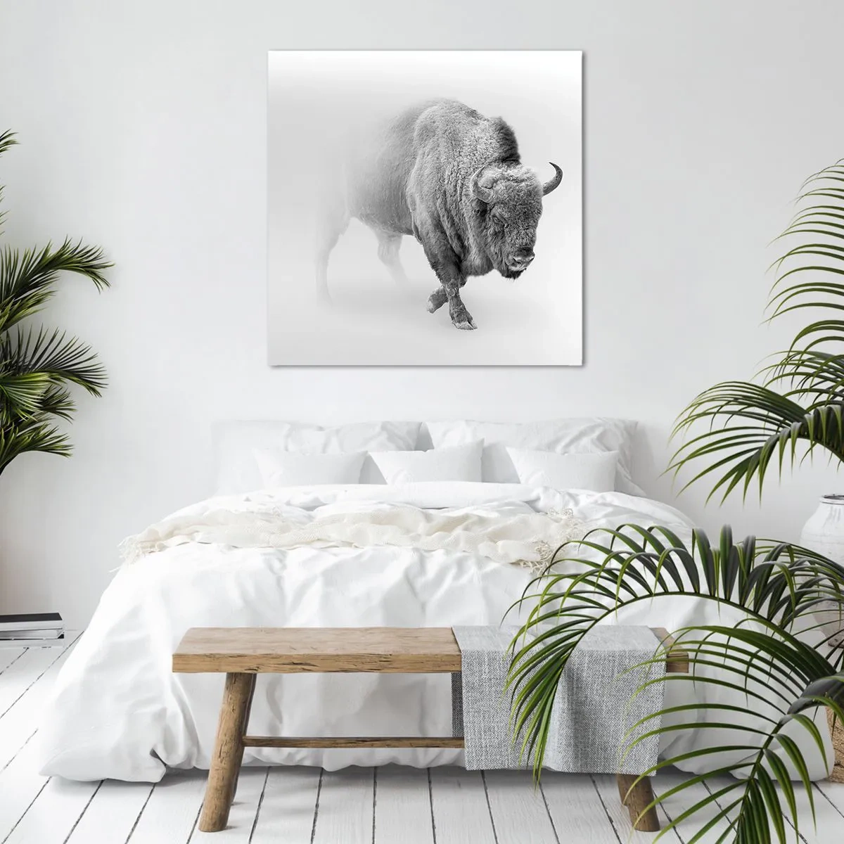 Obraz na płótnie - Król prerii - 70x70 cm