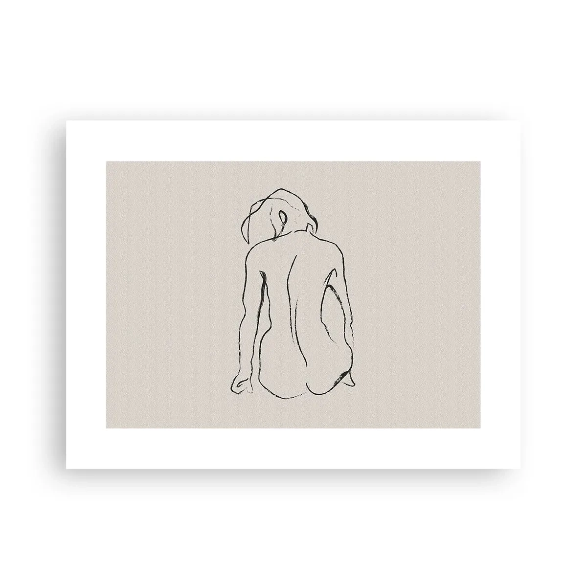 Plakat - Akt dziewczęcy - 40x30 cm