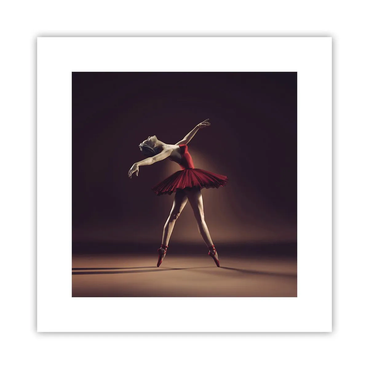 Plakat - Prima ballerina - 30x30 cm