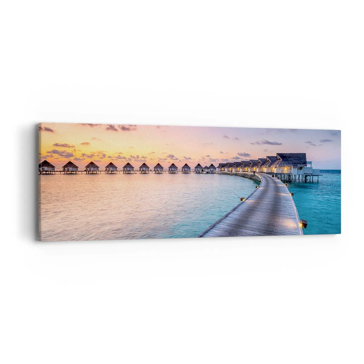 Obraz na płótnie - Wakacje - powrót do źródeł - 90x30 cm