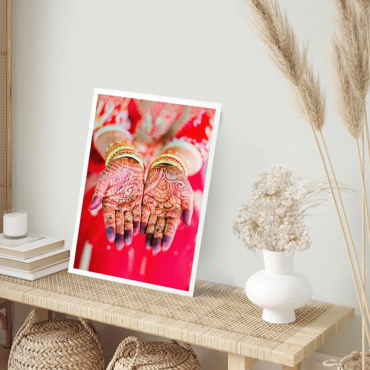 Plakat - Gotowa złapać szczęście - 30x40 cm