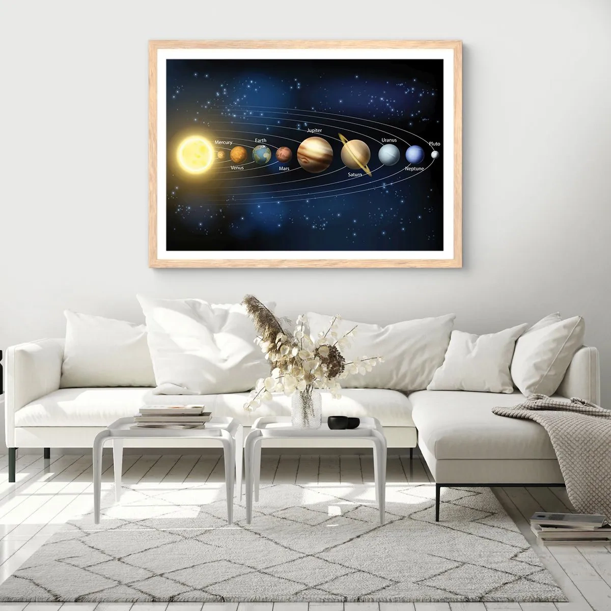 Plakat w ramie jasny dąb - Jedna z dziesięciu - 40x30 cm