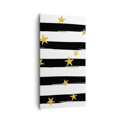 Obraz na płótnie - Wszyscy urodziliśmy się pod szczęśliwą gwiazdą - 65x120 cm