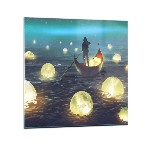 Obraz na szkle - Rzeczy, o których się filozofom nie śniło - 40x40 cm