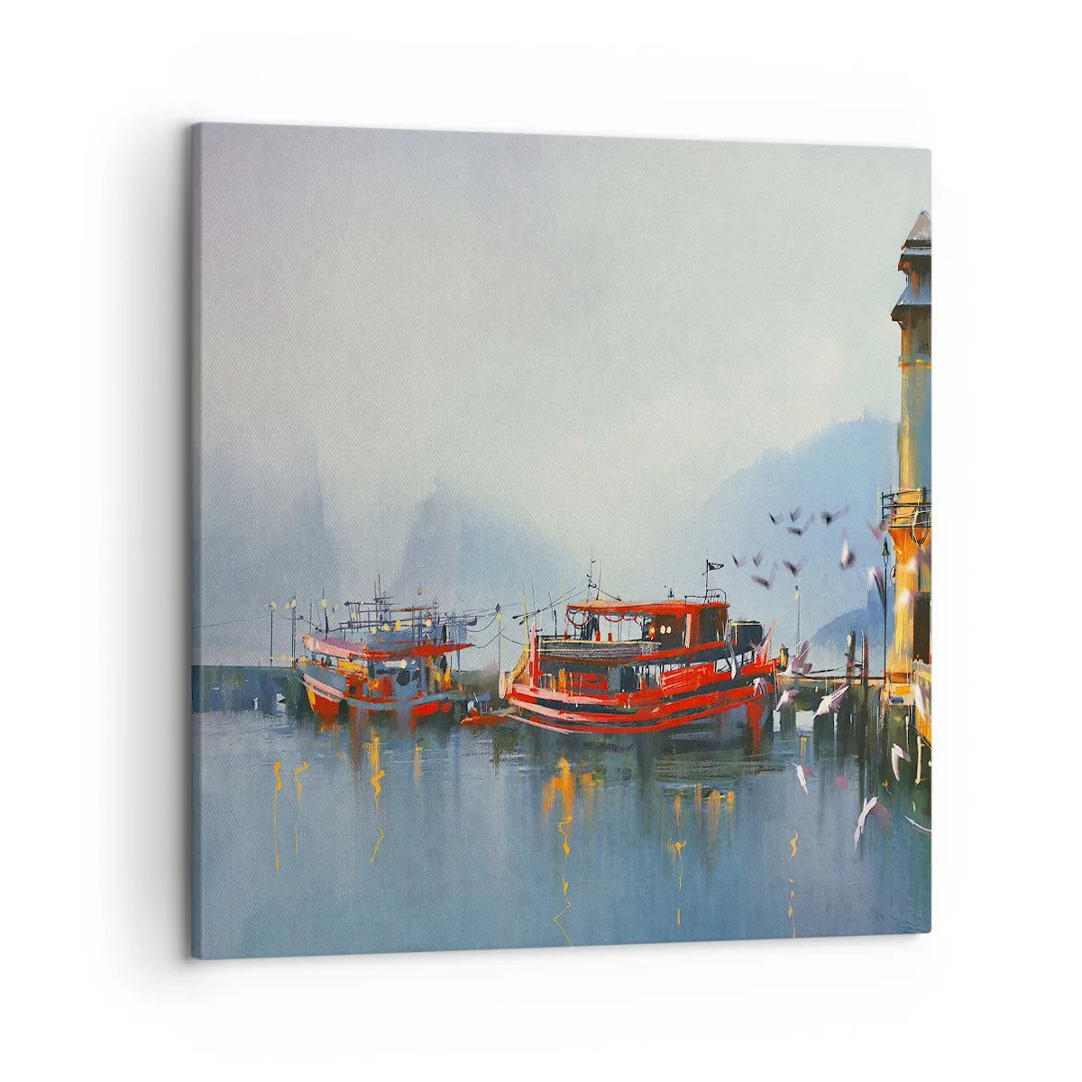 Obraz na płótnie - Na końcu świata - 50x50 cm