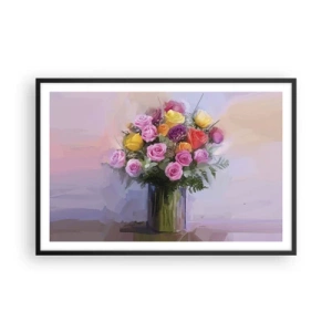 Plakat w czarnej ramie - Zatrzymane piękno - 91x61 cm