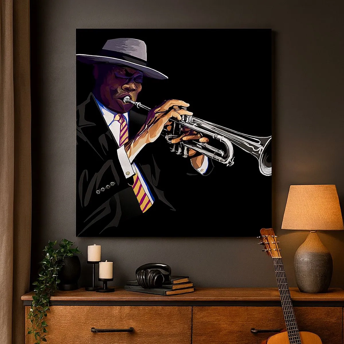 Obraz na płótnie - Czar starej szkoły - 30x30 cm