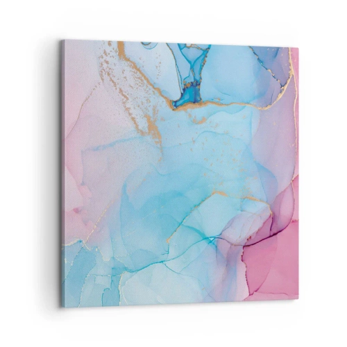 Obraz na płótnie - Spotkanie i przenikanie - 60x60 cm