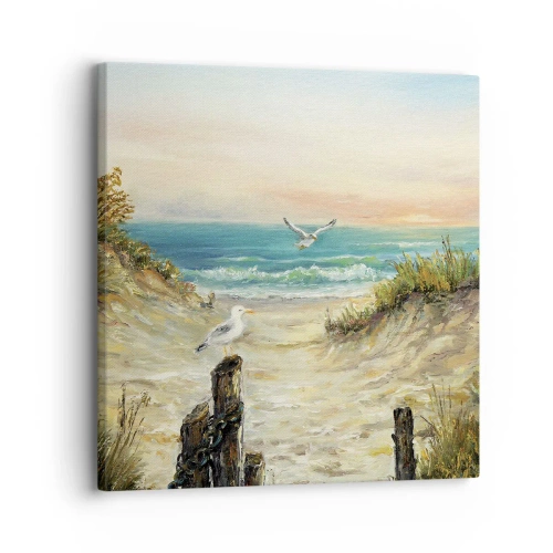 Obraz na płótnie - Bezwietrzne zacisze - 30x30 cm