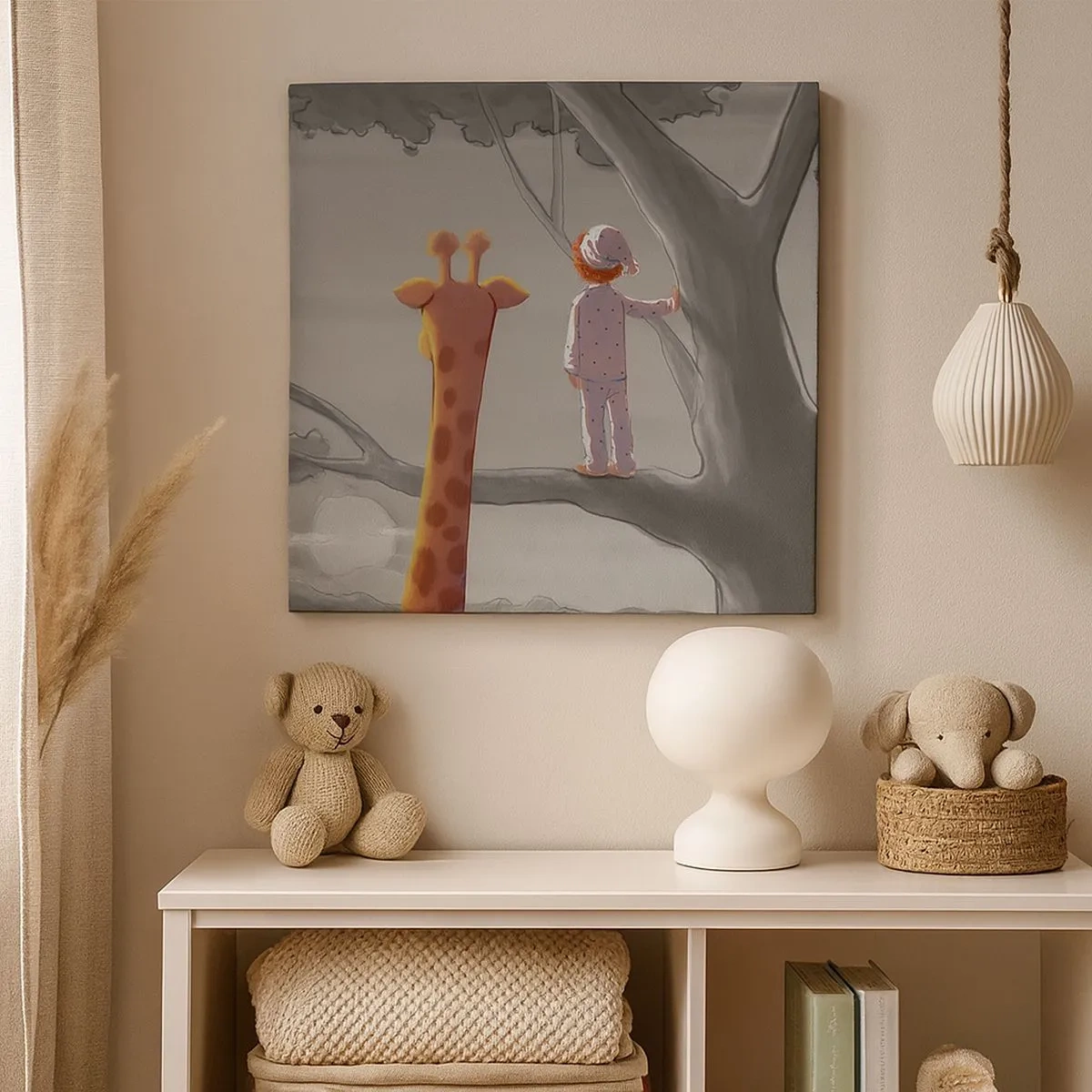 Obraz na płótnie - To się naprawdę dzieje - 30x30 cm