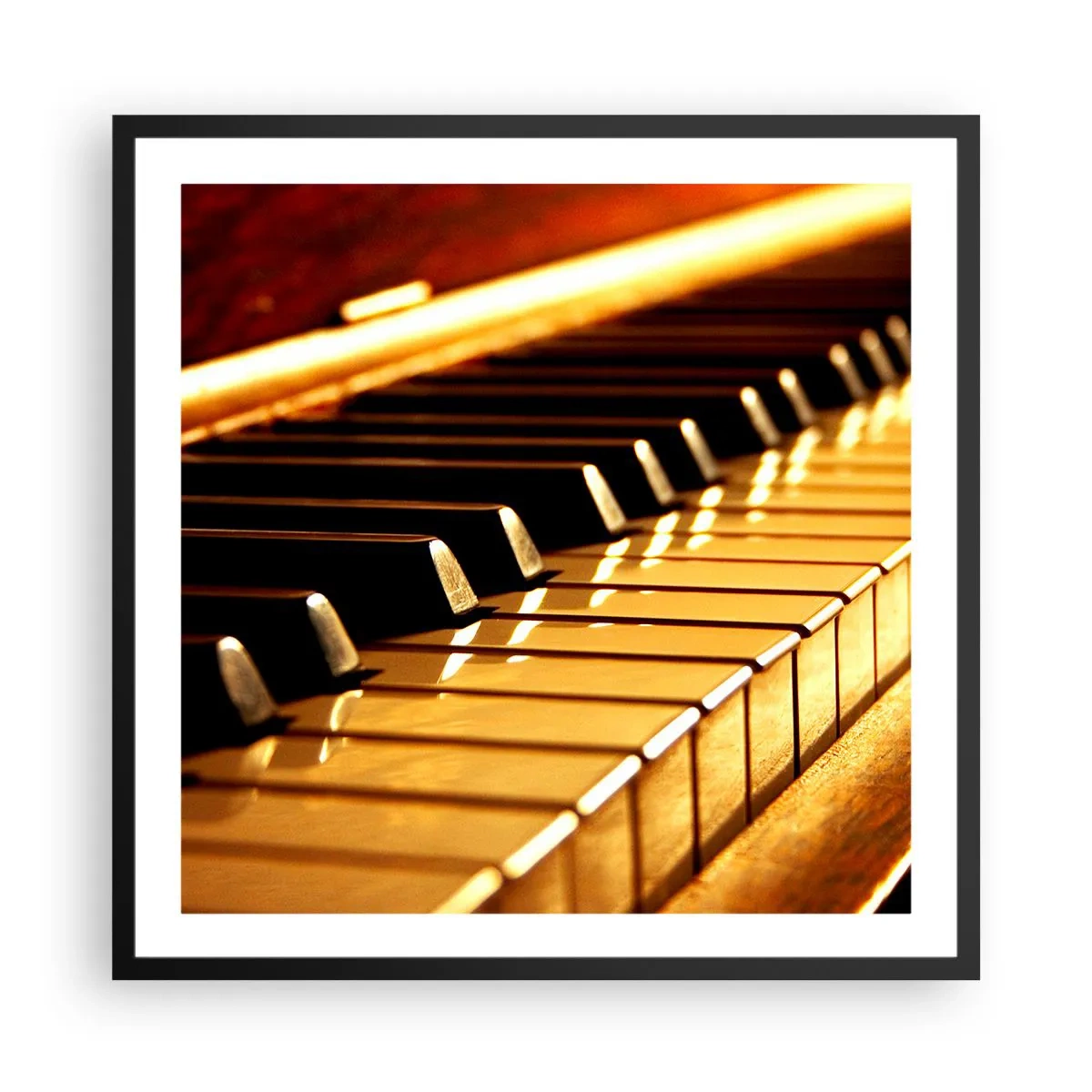 Plakat w czarnej ramie - Nieograniczone możliwości - 60x60 cm