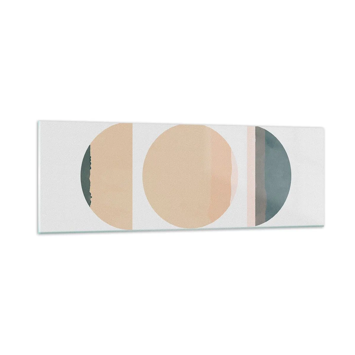 Obraz na szkle - Koło za kołem - 90x30 cm