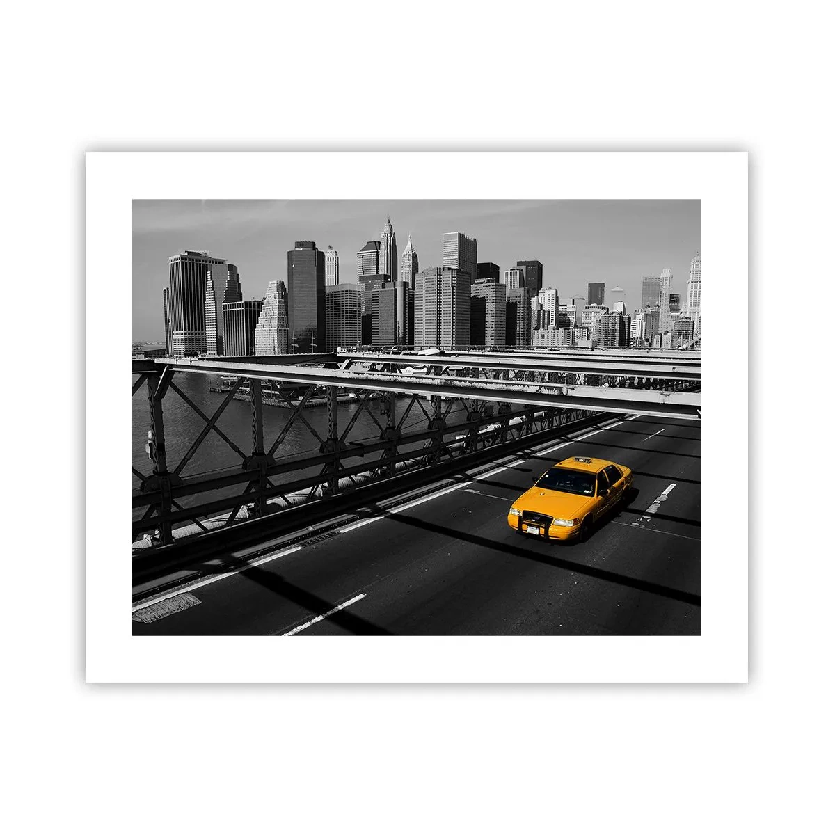 Plakat - Kolor wielkiego miasta - 50x40 cm