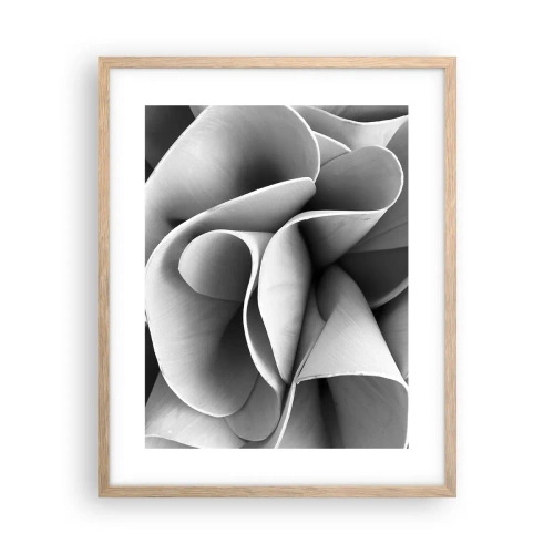 Plakat w ramie jasny dąb - Dzieje się w przestrzeni - 40x50 cm