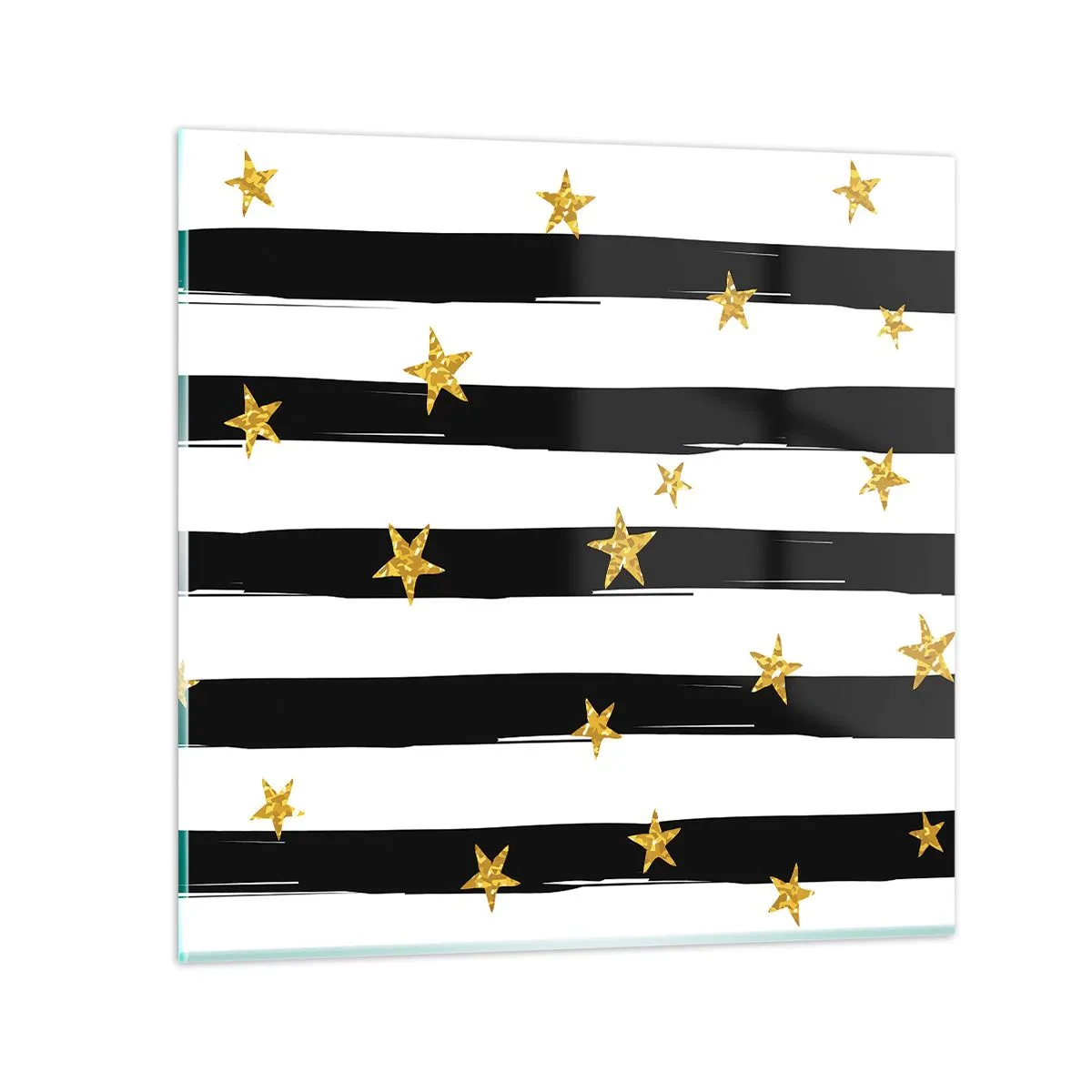 Obraz na szkle - Wszyscy urodziliśmy się pod szczęśliwą gwiazdą - 70x70 cm