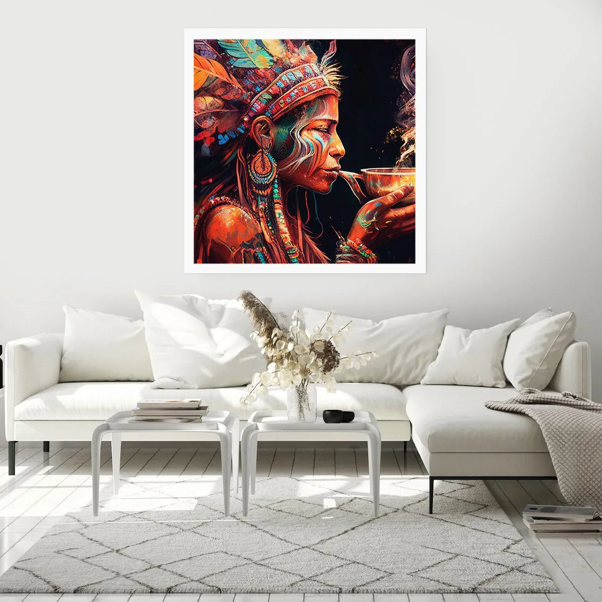 Plakat - Magiczny rytuał - 50x50 cm