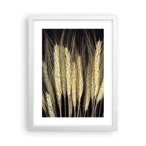 Plakat w białej ramie - Rustykalna magia - 30x40 cm