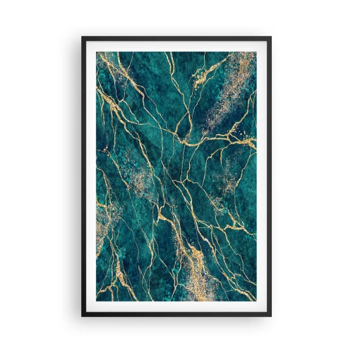 Plakat w czarnej ramie - Żyła złota - 61x91 cm