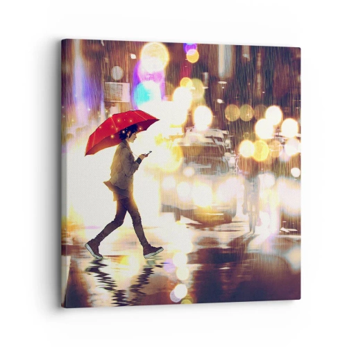 Obraz na płótnie - A jednak słoneczna - 30x30 cm