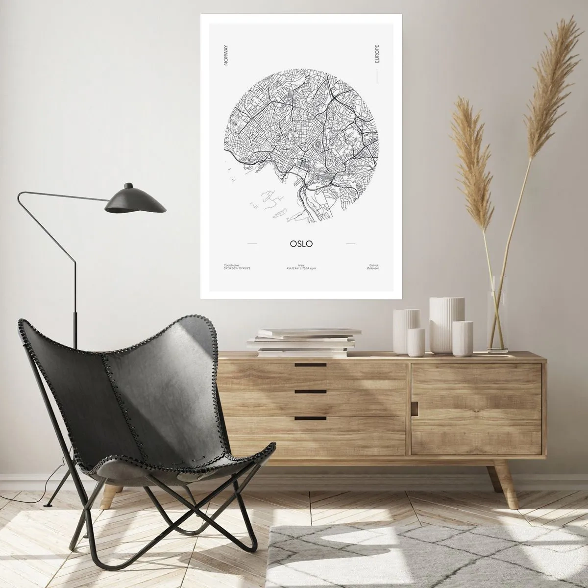 Plakat - Anatomia Oslo - 70x100 cm