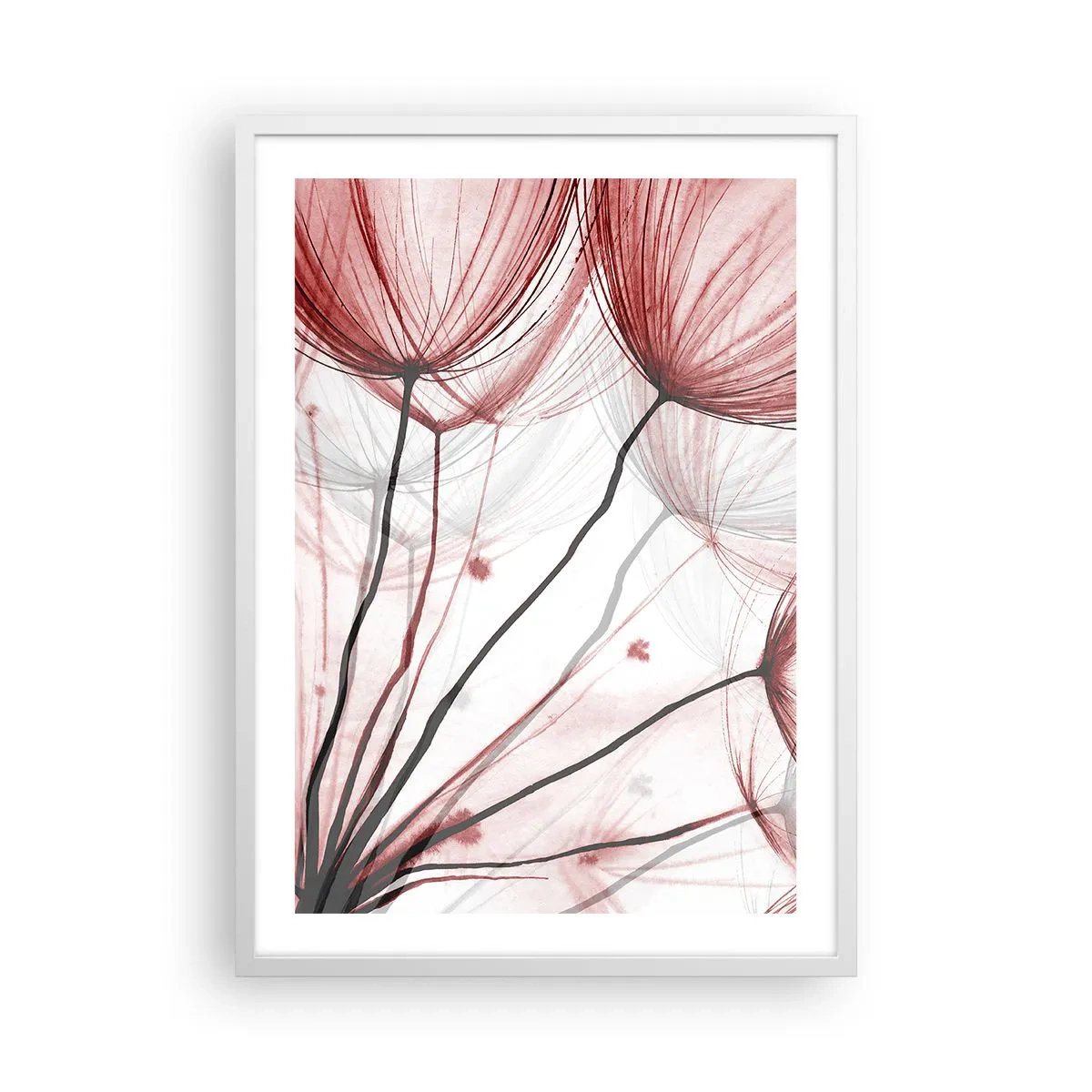 Plakat w białej ramie - Przed odlotem - 50x70 cm