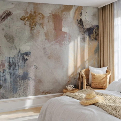 Fototapeta Premium Canvas - Abstrakcja zamglona - Sztuka, Abstrakcja, Minimalizm - 450x315 cm