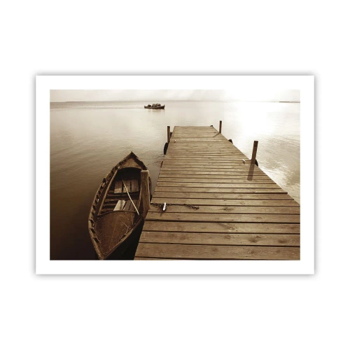 Plakat - Wielki spokój - 70x50 cm