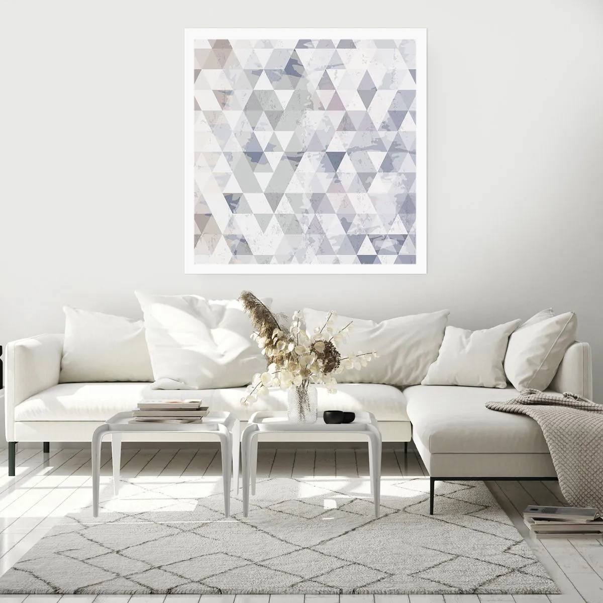 Plakat - W rytmie na trzy - 60x60 cm