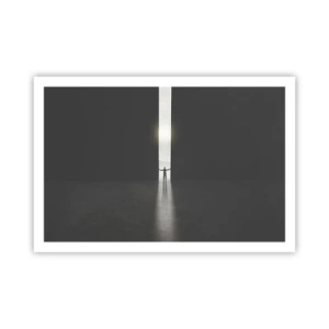 Plakat - Krok do jasnej przyszłości - 91x61 cm