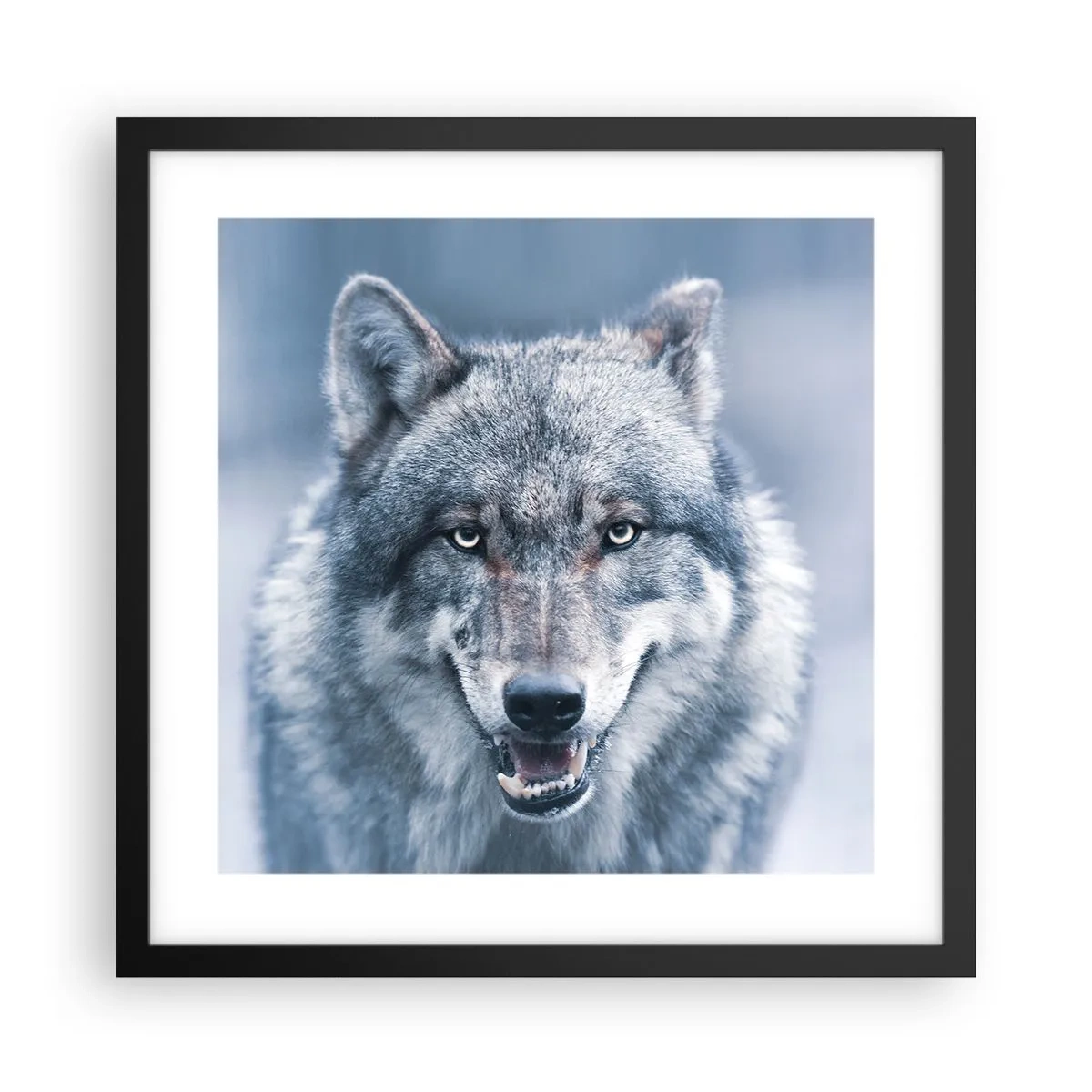 Plakat w czarnej ramie - Podejmiesz wyzwanie? - 40x40 cm