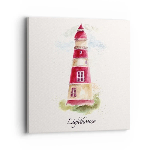 Obraz na płótnie - Wokół zawsze pogoda - 40x40 cm