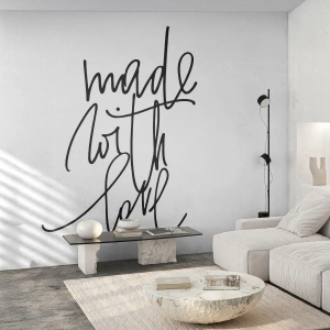 Fototapeta Premium Sand - Najlepsza marka - Typografia, Afirmacja, Maksyma - 200x140 cm