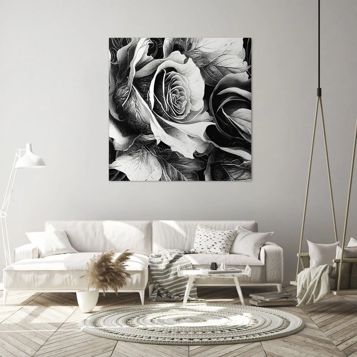 Obraz na płótnie - Zawsze królowa - 30x30 cm