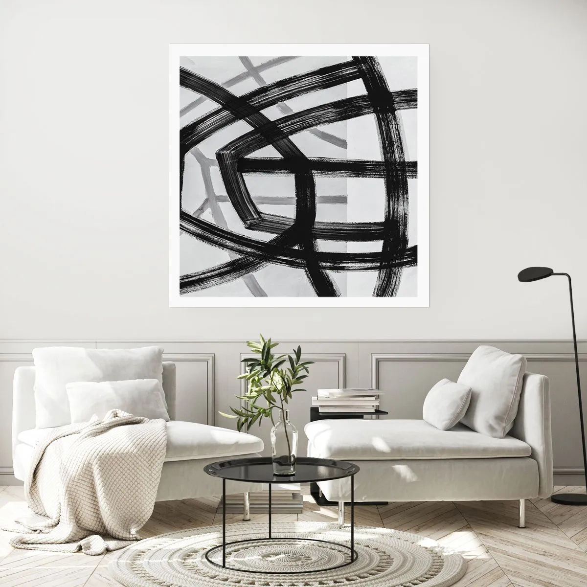 Plakat - Budowanie głębi - 60x60 cm