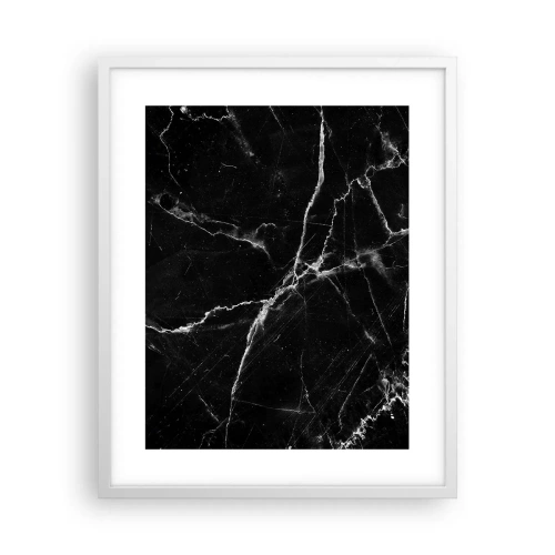 Plakat w białej ramie - Sekretne życie kamienia - 40x50 cm