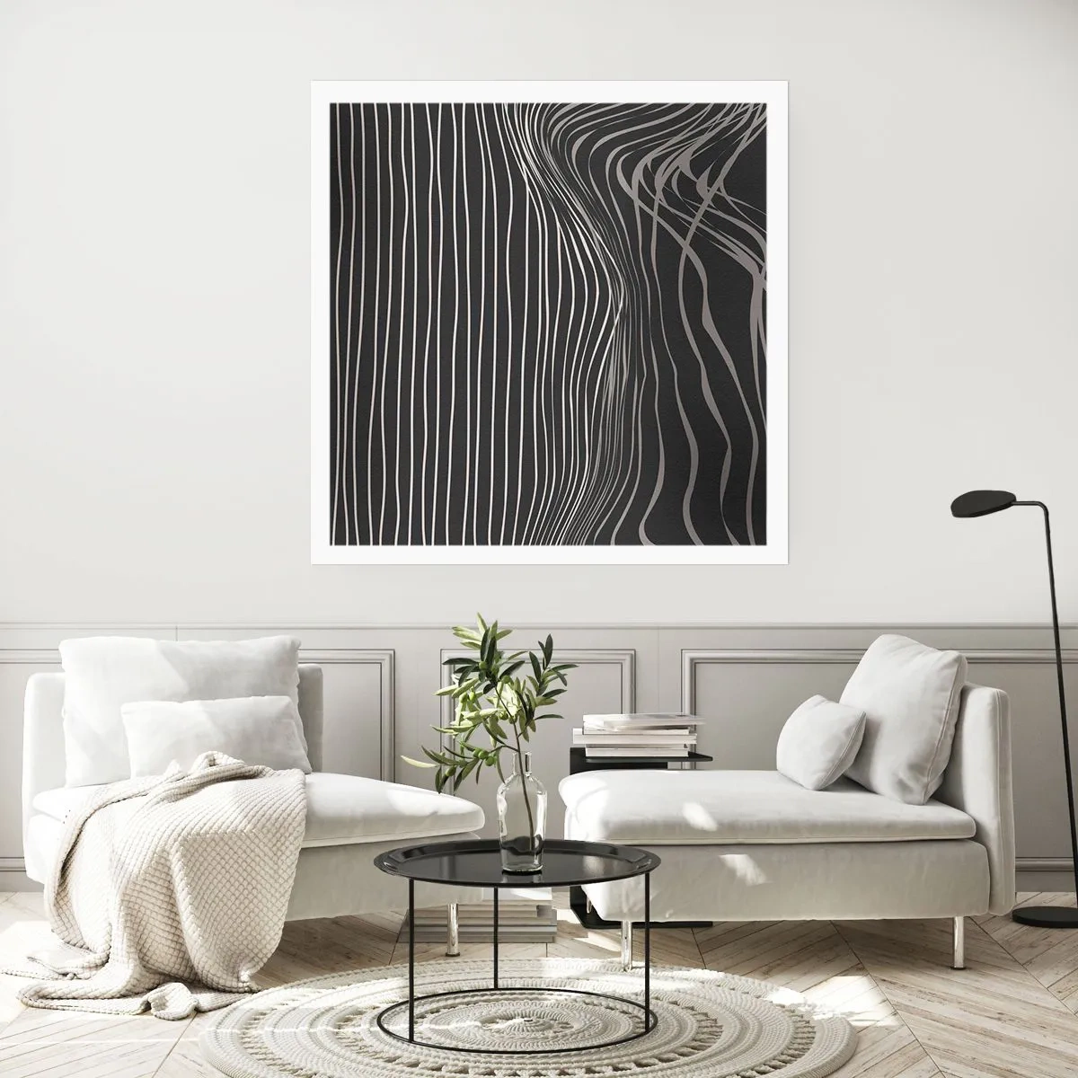 Plakat - Rytm i akcent - 60x60 cm