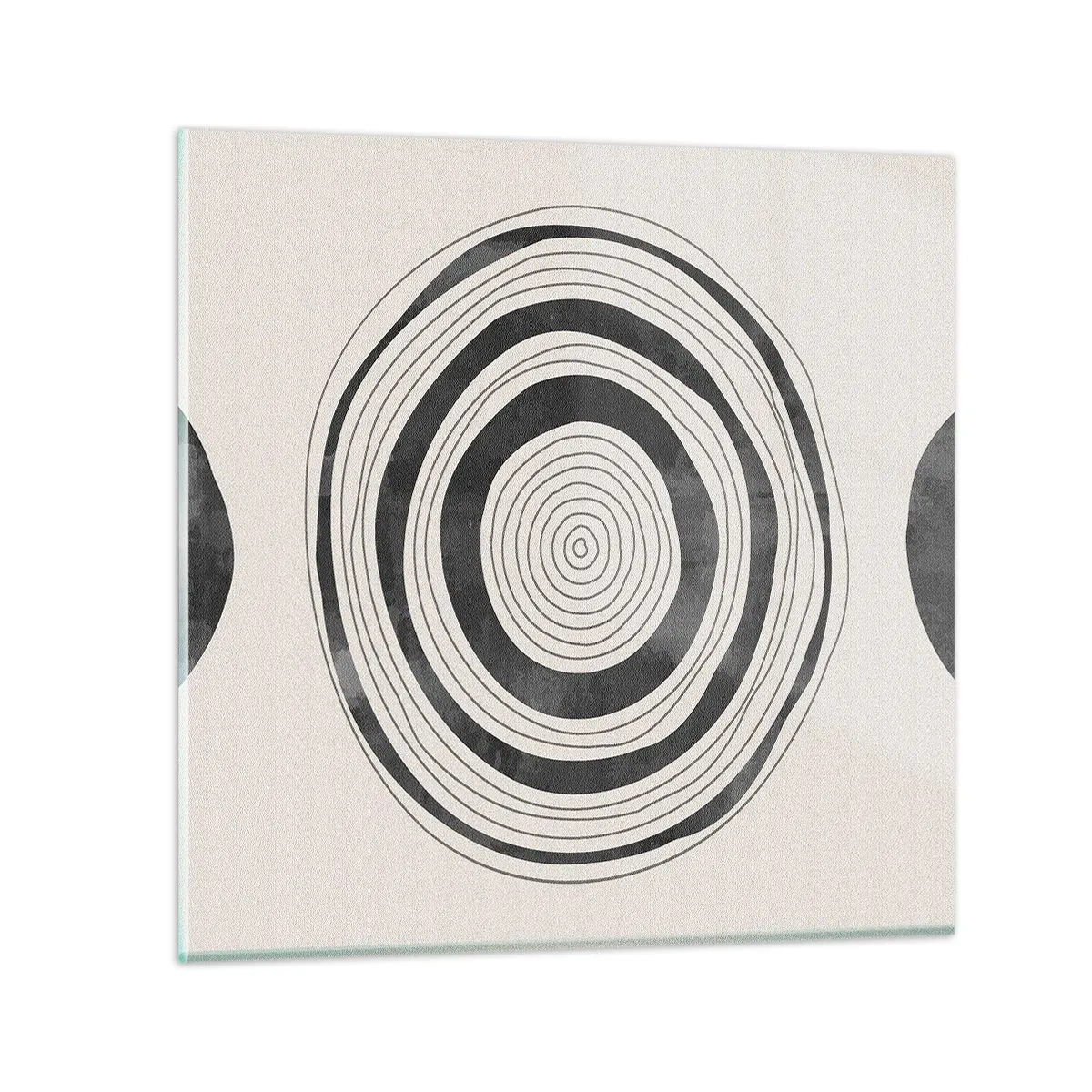 Obraz na szkle - Ważne to co pomiędzy - 40x40 cm