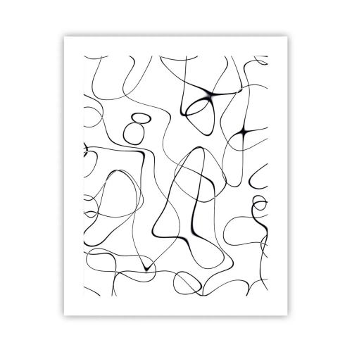 Plakat - Ścieżki życia, koleje losu - 40x50 cm