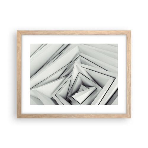 Plakat w ramie jasny dąb - Ostrych kątów pąkowie - 40x30 cm