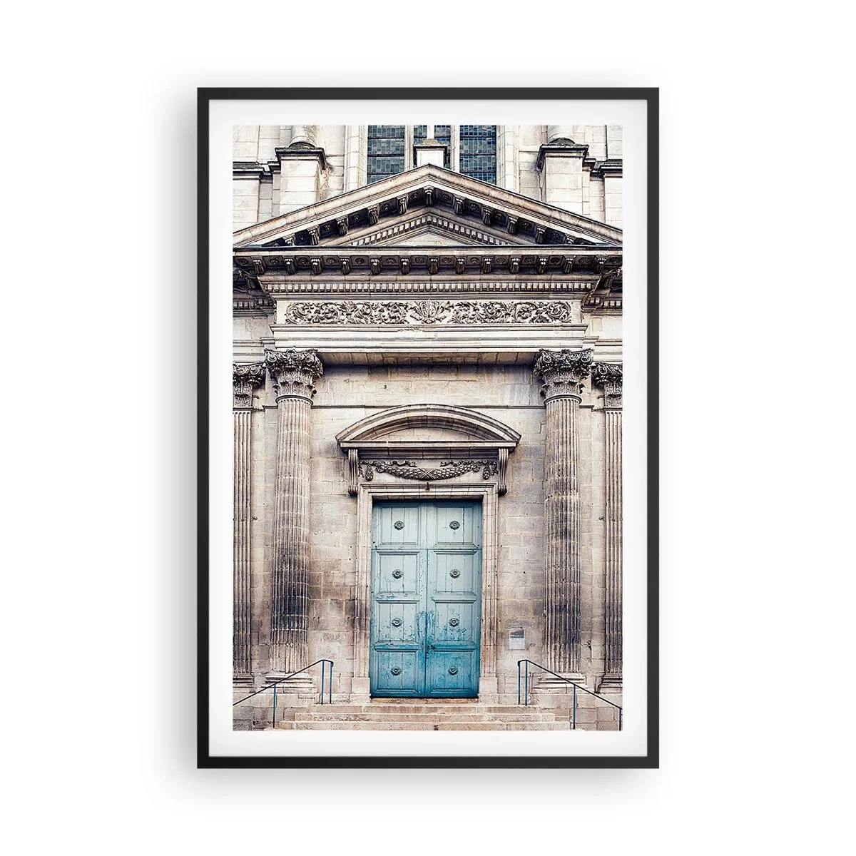 Plakat w czarnej ramie - Brama do świata ducha - 61x91 cm