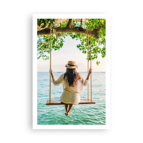 Plakat - Życie jest piękne - 61x91 cm