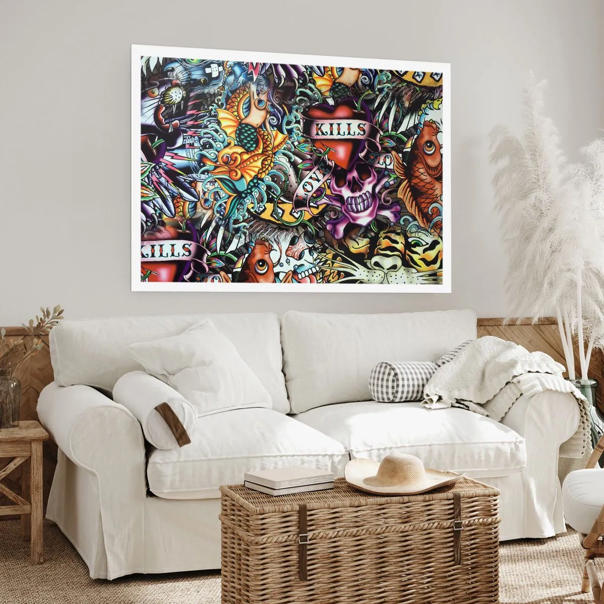 Plakat - Sen tatuażysty - 40x30 cm