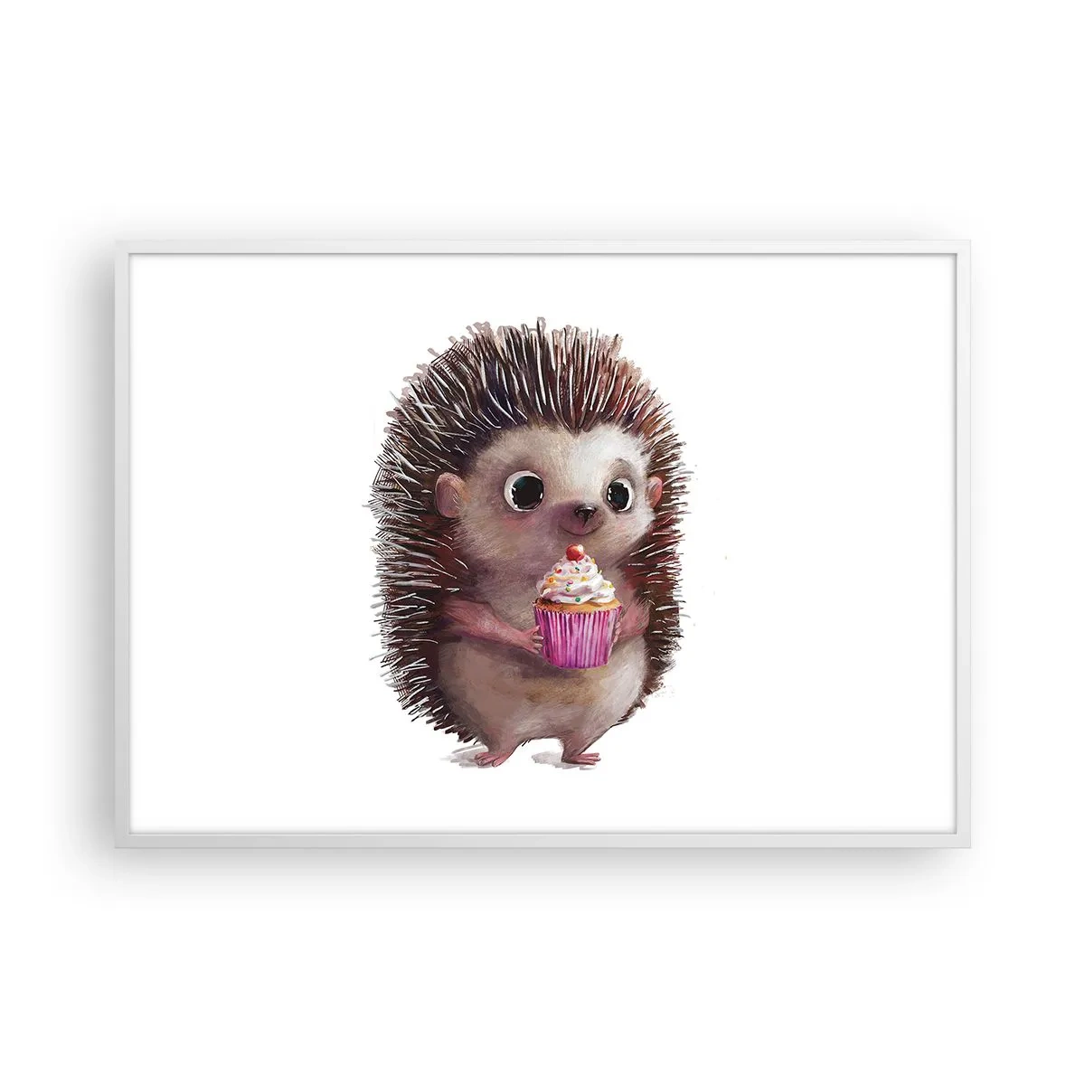 Plakat w białej ramie - Święto jest co dzień - 100x70 cm