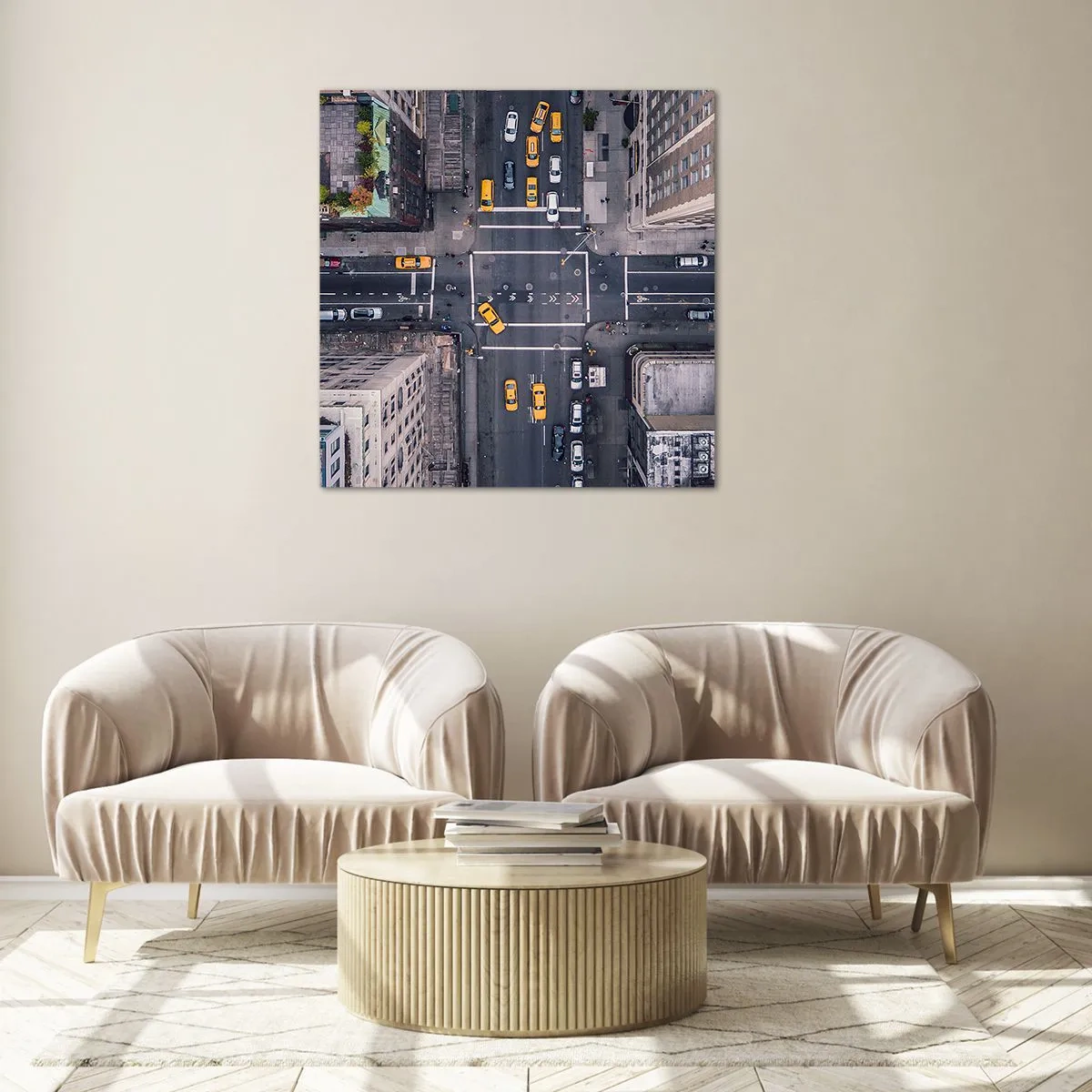 Obraz na szkle - Prosty wybór - 40x40 cm