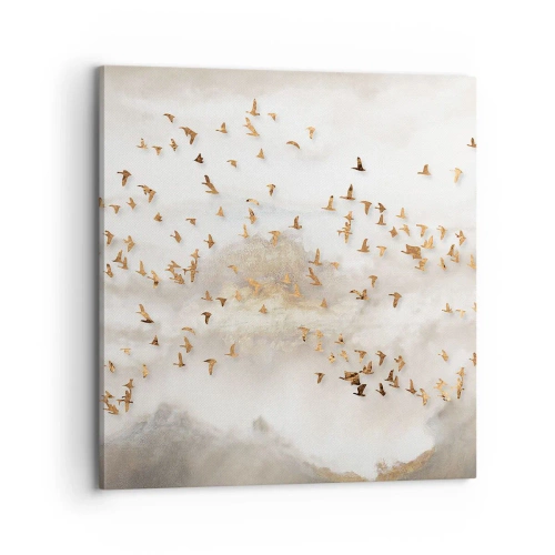 Obraz na płótnie - Już czas… - 70x70 cm