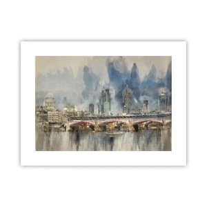 Plakat - Londyn w całej okazałości - 40x30 cm