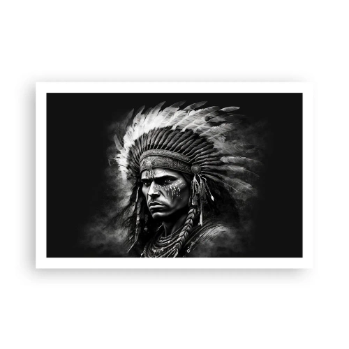 Plakat - Wódz i wojownik - 91x61 cm