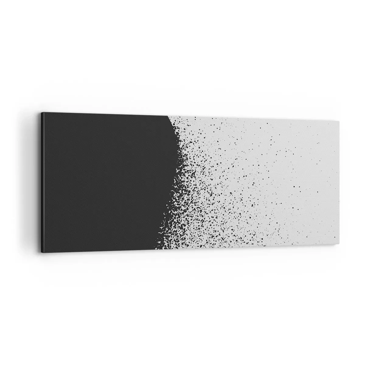 Obraz na płótnie - Ruch cząsteczek - 100x40 cm