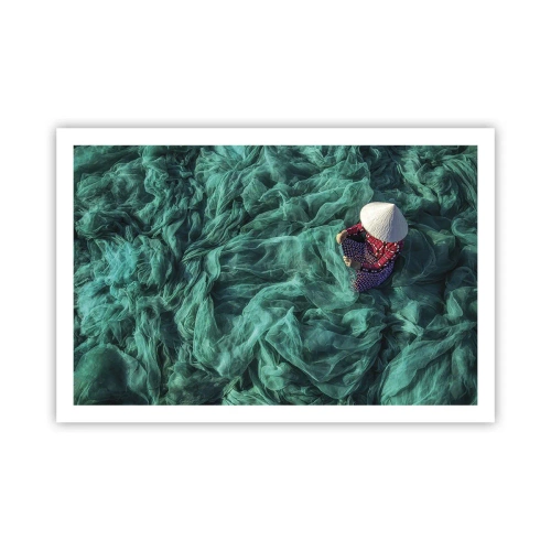 Plakat - W morzu sieci - 91x61 cm